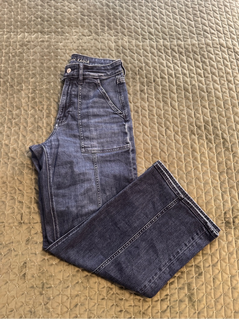 American Eagle Outfitters women’s Dark Blue Carpenter Jeans